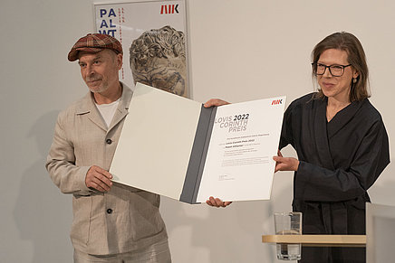 Paweł Althamer und Dr. Agnes Tieze 