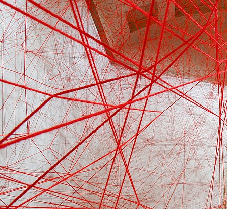 Susanne Hanus, Verstrickung, 2009, München, Galerie der Künstler Verstrickung von Susanne Hanus
